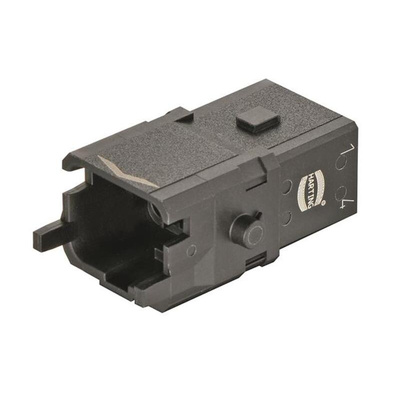 HARTING Heavy Duty Power Connector Insert, 10A, Male, Han 1A Series, 5 Contacts