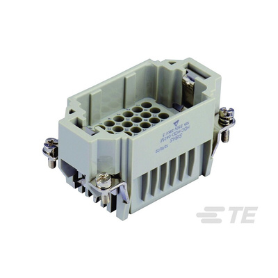 TE Connectivity Heavy Duty Power Connector Insert, 10A, Male, HDC HDD Series, 42 Contacts