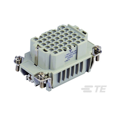 TE Connectivity Heavy Duty Power Connector Insert, 10A, Female, HDC HDD Series, 42 Contacts
