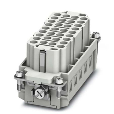 Phoenix Contact Heavy Duty Power Connector Insert, 16A, Female, HC Series, 32 Contacts