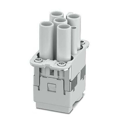 Phoenix Contact Heavy Duty Power Connector Insert, 40A, Female,  HC-COM-Q4 Series, 4 Contacts