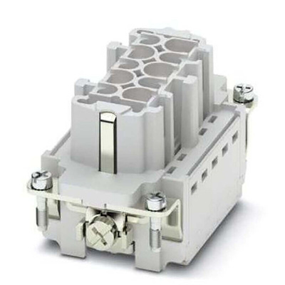 Phoenix Contact Heavy Duty Power Connector Insert, 16A, Female,  HC-HV03 Series, 3 Contacts