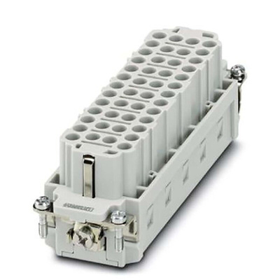 Phoenix Contact Heavy Duty Power Connector Insert, 16A, Female, HC-BB46 Series, 46 Contacts