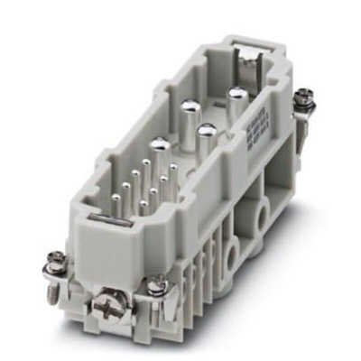 Phoenix Contact Heavy Duty Power Connector Insert, 80A, Female,  HC-K 4 Series, 4 Contacts