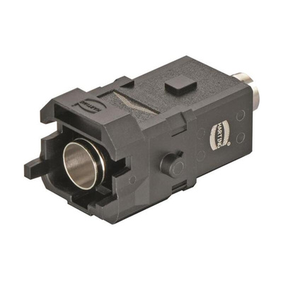 HARTING Heavy Duty Power Connector Insert, 4A, Male, Han 1A Series, 4 Contacts