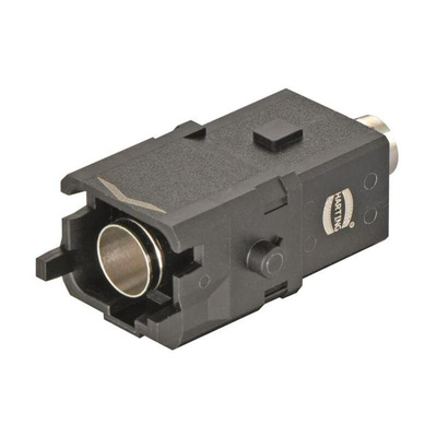 HARTING Heavy Duty Power Connector Insert, 4A, Male, Han 1A Series, 4 Contacts