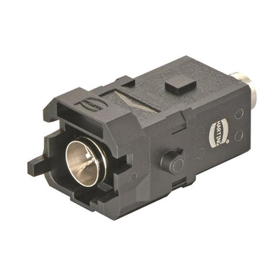 HARTING Heavy Duty Power Connector Insert, 500mA, Male, Han 1A Series, 8 Contacts