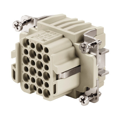 Weidmuller Contact Insert, 10A, Female, HDD Series, 24 Contacts