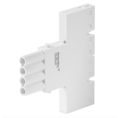 Weidmuller Heavy Duty Power Connector Module, 16A, Female, ModuPlug Series, 4 Contacts