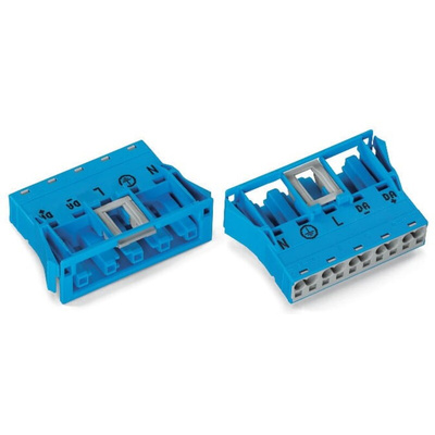 Wago Heavy Duty Power Connector, 25A, Socket, 770 Series, 5 Contacts