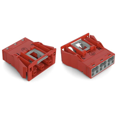Wago Heavy Duty Power Connector, 25A, Socket, 770 Series, 3 Contacts
