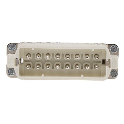 Epic Contact Heavy Duty Power Connector Insert, 10A, Male, H-A Series, 32 Contacts