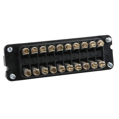 HARTING Heavy Duty Power Connector Insert, 10A, Female, STAF Series, 20 Contacts