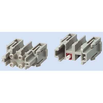 HARTING Heavy Duty Power Connector Module, Male, Han-Modular Series