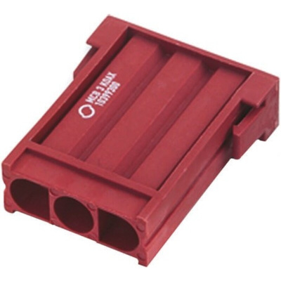 Epic Contact Heavy Duty Power Connector Module, Female, MC Coax, MCB Series, 3 Contacts