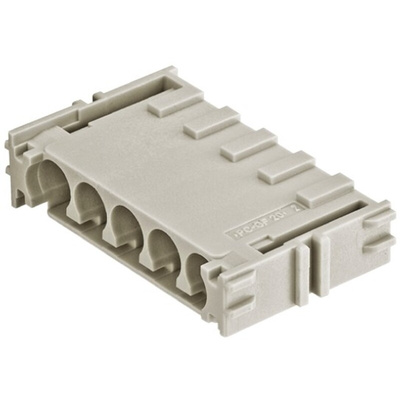 HARTING Heavy Duty Power Connector Module, 20A, Han-Yellock Series, 5 Contacts