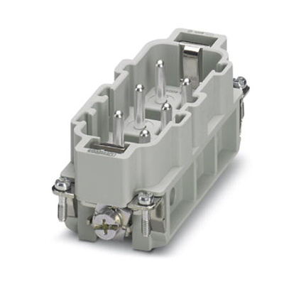 Phoenix Contact Heavy Duty Power Connector Insert, 35A, HC-HS06-I-UT-M Series
