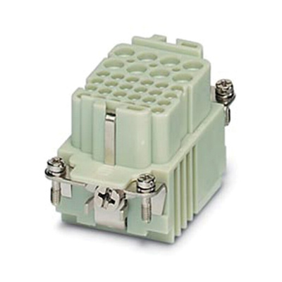 Phoenix Contact Heavy Duty Power Connector Insert, 16A, Female, HC-K 8/24 EBUC Series