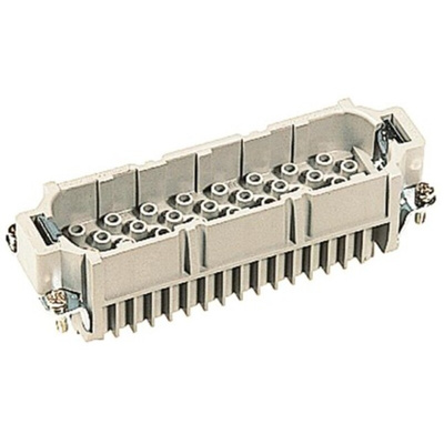 HARTING Heavy Duty Power Connector Insert, 10A, Male, Han D HMC Series, 64 Contacts