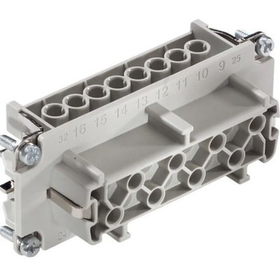 Epic Contact Surface Kit, 16 Way, 16A, Female, H-BE, Screw, 440 V