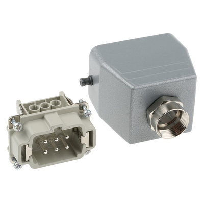 Epic Contact Plug Kit, 6 Way, 16A, Male, H-BE, 440 V