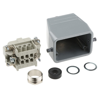 Epic Contact Plug Kit, 6 Way, 16A, Male, H-BE, 440 V