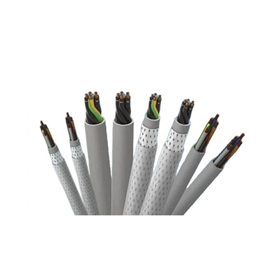 Belden MachFlex Control Cable, 4 Cores, 0.75 mm², CY, Screened, 50m, Grey PVC Sheath
