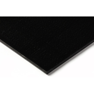 Black Plastic Sheet, 500mm x 330mm x 12mm