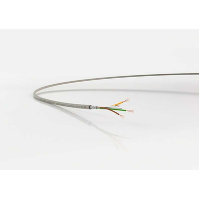 Lapp UNITRONIC Data Cable, 32 Cores, 0.25 mm², LiYCY, Unscreened, 100m, Grey PVC Sheath