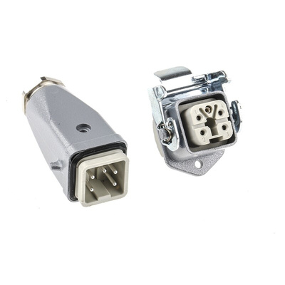 Epic Contact Connector Set, 4 Way, 10A, Female to Male, H-A, 250 V