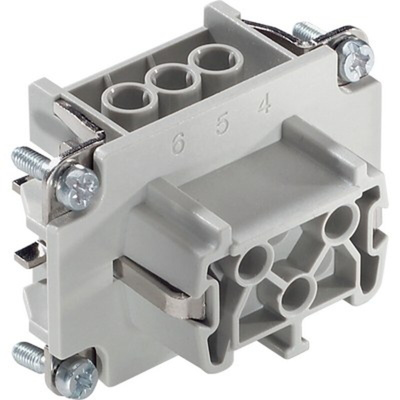 Epic Contact Plug Kit, 6 Way, 16A, Male, H-BE, 440 V