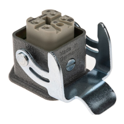 HARTING Coupler Kit, 4 + PE Way, 10A, Female, Han A, 230 → 400 V