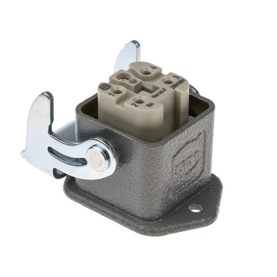 HARTING Coupler Kit, 4 + PE Way, 10A, Female, Han A, 230 → 400 V