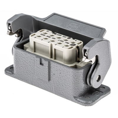 HARTING Surface Kit, 10 + PE Way, 10A, Female, Han A, 230 → 400 V