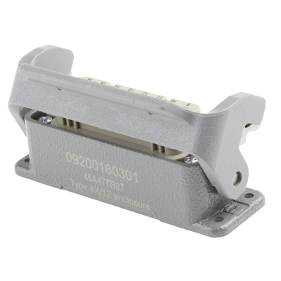HARTING Coupler Kit, 16 + PE Way, 16A, Female, Han A, 250 V