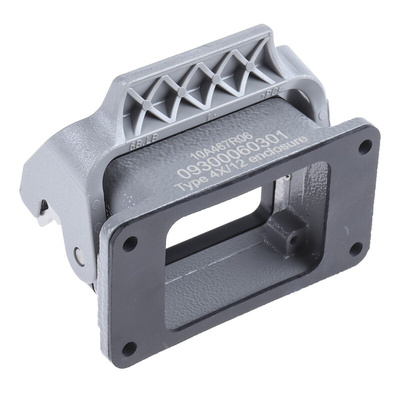 HARTING Coupler Kit, 6 Way, 16A, Female, Han E, 500 V