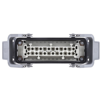 HARTING Panel Kit, 24 Way, 16A, Female, Han E, 500 V