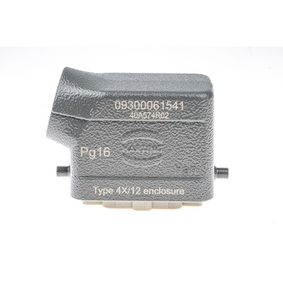 HARTING Panel Kit, 6 Way, 16A, Male, Han E, 500 V