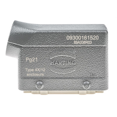 HARTING Coupler Kit, 16 Way, 16A, Male, Han E, 500 V