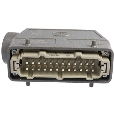 HARTING Hood Kit, 24 Way, 16A, Male, Han E, 500 V