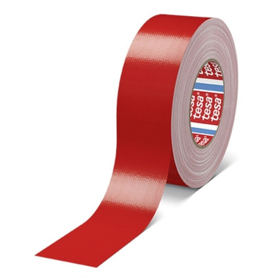 Tesa 4688 Red PE Cloth Cloth Tape, 50mm x 50m