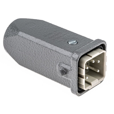 HARTING Connector Set, 4 + PE Way, 10A, Male, Han A, 230 → 400 V