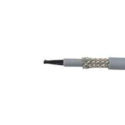 Alpha Wire Control Cable, 2 Cores, 0.75 mm², CY, Screened, 50m, Grey PVC Sheath