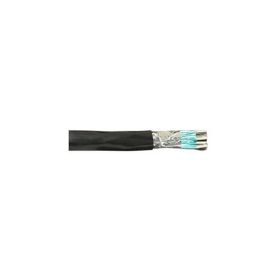 Alpha Wire Control Cable, 1 Cores, 0.52 mm², Screened, 30m, Grey PVC Sheath, 20 AWG