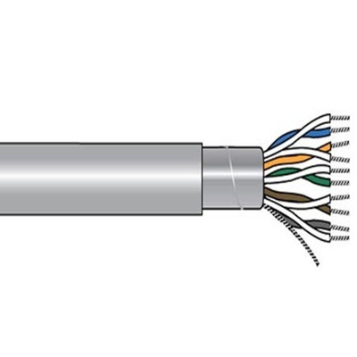 5480/50C Control Cable, 50 Cores, 0.25 mm², Screened, 500ft, Grey PVC Sheath, 24 AWG