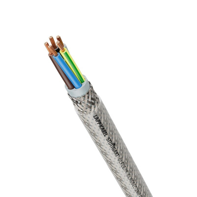 Lapp OLFLEX CLASSIC 100 Control Cable, 4 Cores, 1.5 mm2, CY, Screened, 50m, Transparent PVC Sheath, 16 AWG