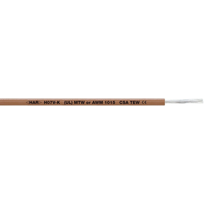 Lapp MULTI-STANDARD SC 2.1 Control Cable, 1 Cores, 1.5 mm², Unscreened, 100m, Red PVC Sheath, 16