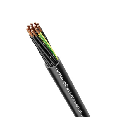 OLFLEX ROBUST 210 Control Cable, 5 Cores, 0.75 mm², Unscreened, 50m, Black Thermoplastic Elastomers TPE Sheath, 18 AWG