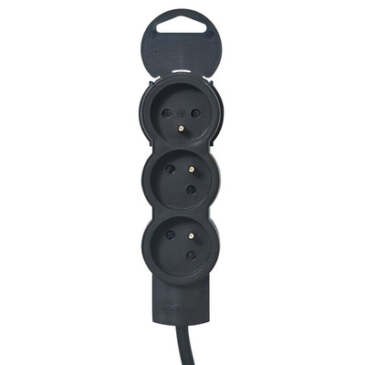 Legrand 3m 3 Socket Type E - French Extension Lead