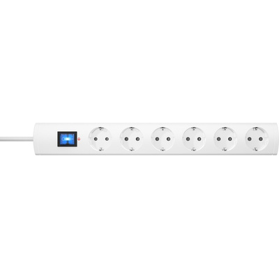 Kopp 1.4m 6 Socket Trailing Socket, 250 V, IP20